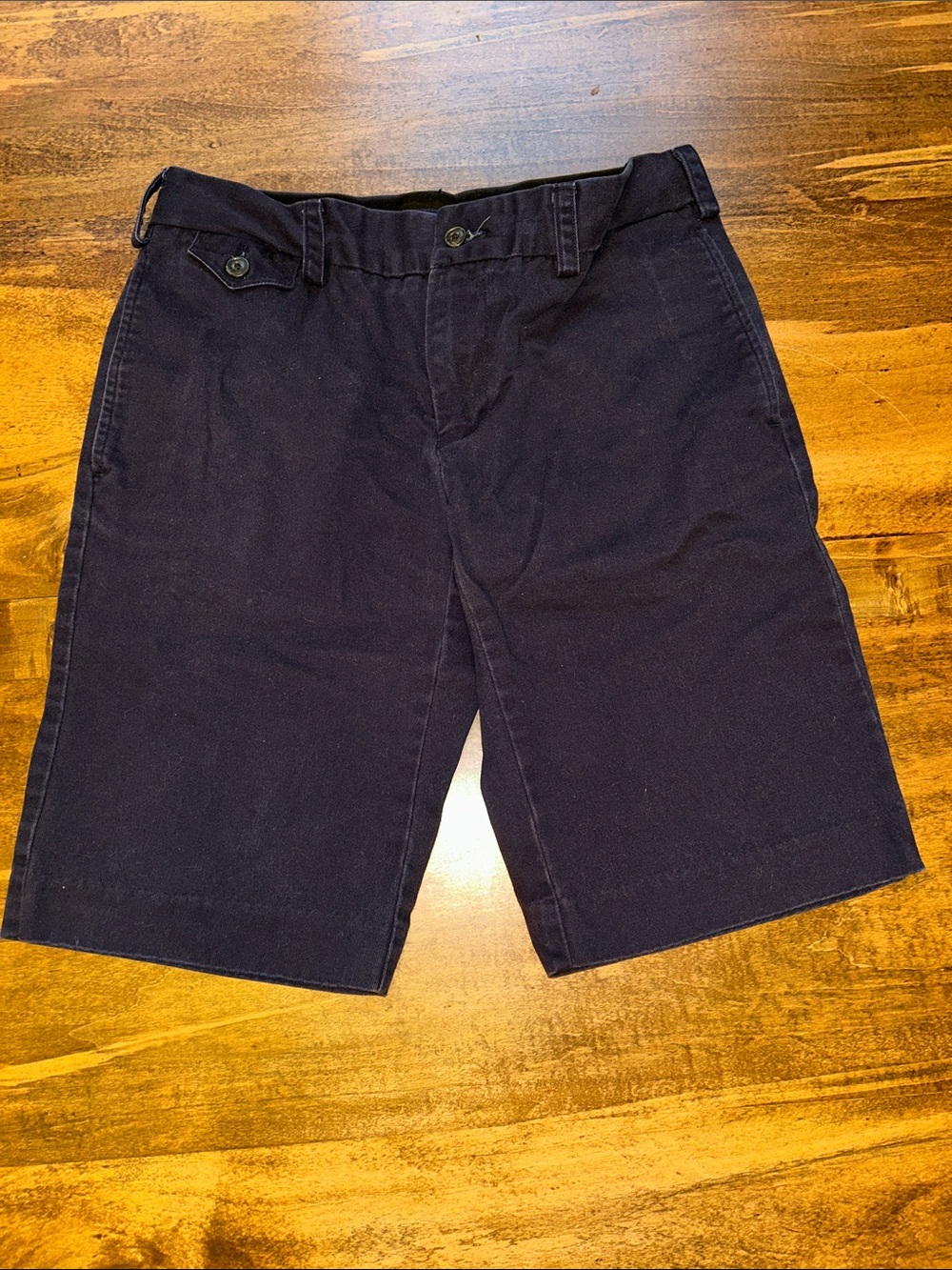Polo Sport Sz 2 Classic Navy Bermuda Cotton Shorts
